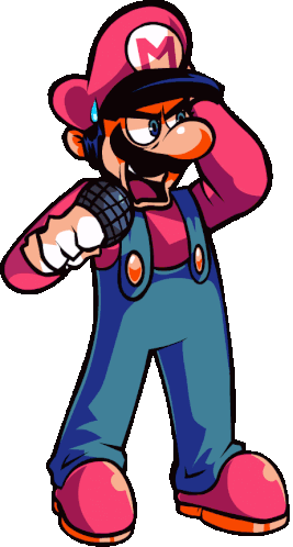 Mario Up Pose Sticker - Mario Up Pose Miss Stickers
