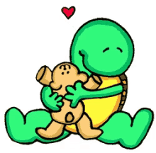 Turtle Hugs GIF - Turtle Hugs Hugging GIFs