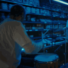 Playing The Drums Mike Brandolino GIF - Playing The Drums Mike Brandolino Valley GIFs