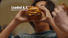 Dairy Queen Signature Stackburgers GIF - Dairy Queen Signature Stackburgers Loaded A1 Signature Stackburger GIFs