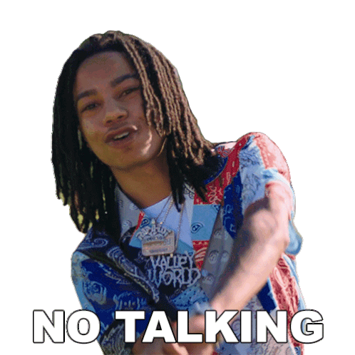 No Talking Ybn Nahmir Sticker - No Talking Ybn Nahmir Fuck It Up Song Stickers