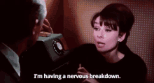 Breakdown GIF - Audrey Hepburn Woman Nervous Breakdown GIFs