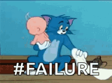 Diaper Fail Tom And Jerry GIF - Classic Cartoons Vintage Cartoons Diaper Fail GIFs