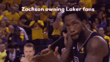zachson patrick beverley owning lakers fans