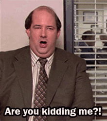 Kevin The Office GIF - Kevin The Office Are You Kidding Me GIFs