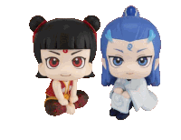 a boy and a girl sitting next to each other