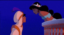 Aladdin Princess Jasmine Kiss Aladdin Kiss GIF