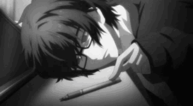 Download Rin Okumura Anime Depression Wallpaper | Wallpapers.com
