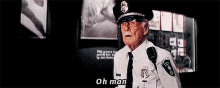 Stan Lee Oh Man GIF - Stan Lee Oh Man Security Guard GIFs
