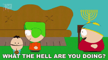 What The Hell Are You Doing Cartman GIF - What The Hell Are You Doing Cartman South Park GIFs
