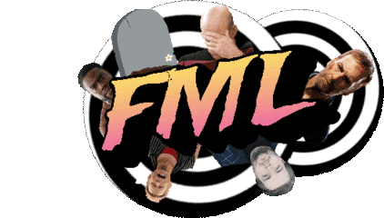 Fml Ffs Sticker - Fml Ffs Omg Stickers