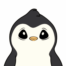 pudgy penguin pudgy you dont say creep staring