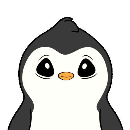 Pudgy Penguin Pudgy Sticker - Pudgy Penguin Pudgy You Dont Say Stickers