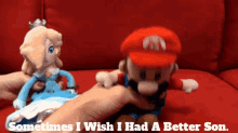 Sml Mario GIF - Sml Mario Sometimes I Wish I Had A Better Son GIFs