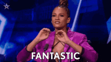 Fantastic Alesha Dixon GIF - Fantastic Alesha Dixon Britains Got Talent GIFs