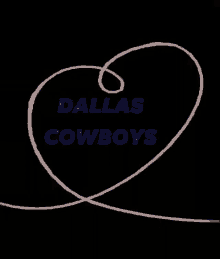 Dallas Cowboys Football GIF - Dallas Cowboys Football Heart GIFs