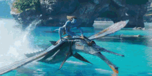 Jake Sully Dive Into Water GIF - Jake Sully Dive Into Water Avatar The Way Of Water GIFs