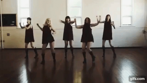 dancing girls gif