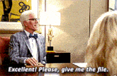 Janet Cactus GIF - Janet Cactus The Good Place GIFs