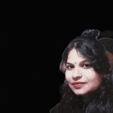 a picture of a woman with the name simi on it