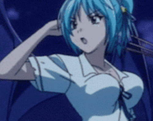 Anime Boobs Rosario Vampire GIF - Anime Boobs Rosario Vampire Kurumu Kurono  - Discover & Share GIFs