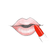 Lips Sticker - Lips Stickers