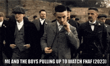 Fnaf Five Nights At Freddy'S GIF - Fnaf Five Nights At Freddy'S Peaky Blinders GIFs