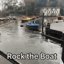 Rock The Boat River GIF - Rock The Boat River Boat Ride GIFs