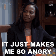 It Just Makes Me So Angry Priscilla Owens GIF - It Just Makes Me So Angry Priscilla Owens The Oval GIFs