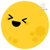 a yellow circle with a face on it and the words kinemaster on the bottom right