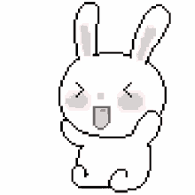 Bunny Scream GIF