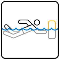 Marathon Swimming Olympics Sticker