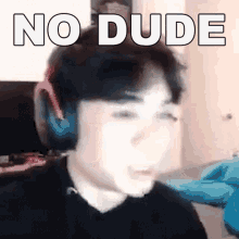 No Dude Matthew Panganiban GIF - No Dude Matthew Panganiban Cryocells GIFs