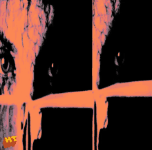 a black and orange background with the ht logo on the bottom
