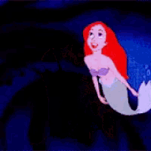 Ariel Little Mermaid GIF - Ariel Little Mermaid GIFs