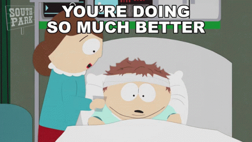 You were doing so well