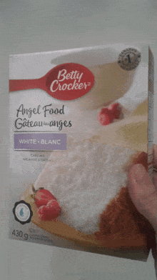Betty Crocker Angel Food White Cake Mix GIF