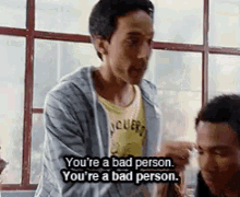 Abed Community GIF - Abed Community Bad Person GIFs