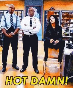 B99 Holt GIF - B99 Holt Hot GIFs