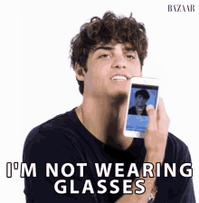 Im Not Wearing Glasses Show Off GIF - Im Not Wearing Glasses Show Off Photography GIFs