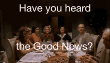 Sopranos Family Have You Hear The Good News GIF