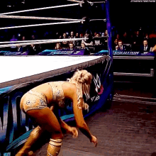 Becky Lynch Charlotte Flair GIF - Becky Lynch Charlotte Flair Kendo Stick GIFs