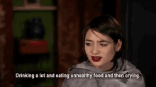 A Typical Night GIF - Drinking Eating Unhealthy GIFs