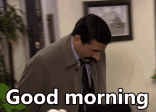Good Morning The Office GIF - Good Morning The Office Office GIFs