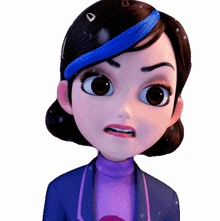arghh claire nu%C3%B1ez trollhunters tales of arcadia screaming yelling
