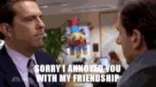 Sorry Friendship GIF - Sorry Friendship The Office GIFs