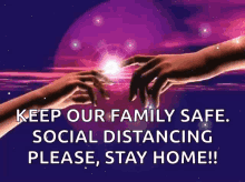 Keep Our Family Safe Social Distancing GIF - Keep Our Family Safe Social Distancing Please GIFs