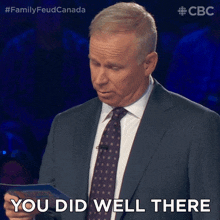 You Did Well There Gerry Dee GIF - You Did Well There Gerry Dee Family Feud Canada GIFs