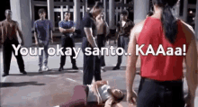Only The Strong Okay Santo GIF - Only The Strong Okay Santo Kaaa GIFs