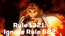 Demon Slayer Rule GIF - Demon Slayer Rule Ignore GIFs